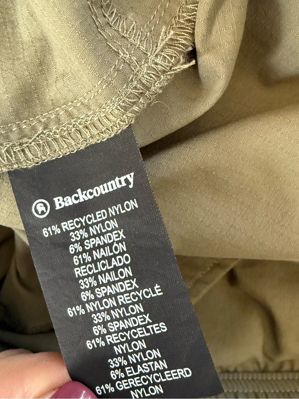 Backcountry Wasatch Ripstop Short - Men's Large - Picture 8 of 13